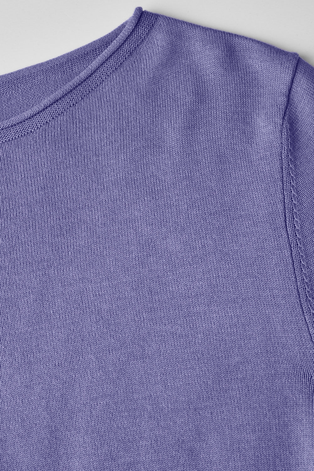 Pull col rond Mauve - STREET ONE
