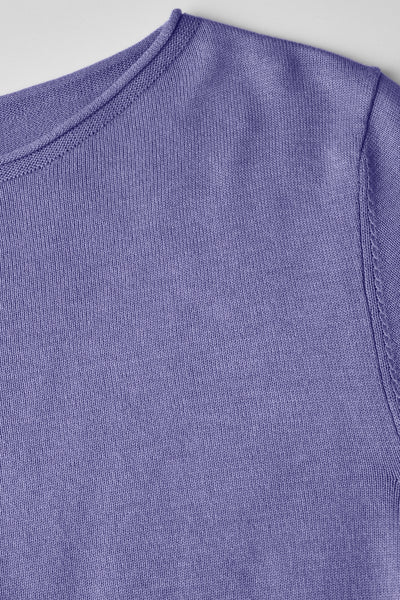 Pull col rond Mauve - STREET ONE