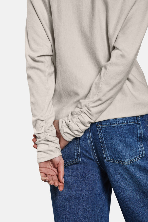 Pull col rond Écru - STREET ONE