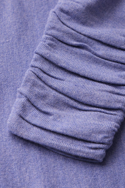 Pull col rond Mauve - STREET ONE