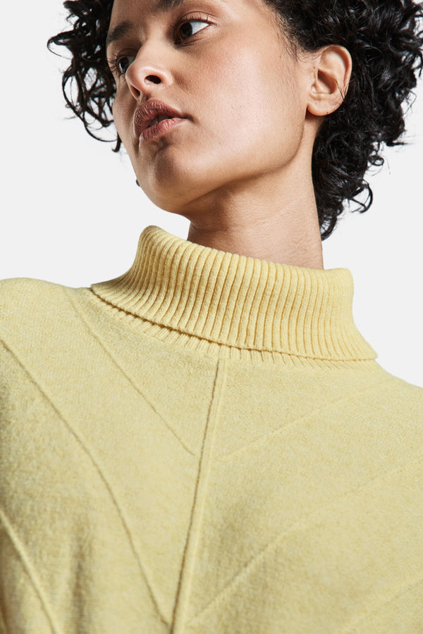 Pull col rond Jaune - STREET ONE