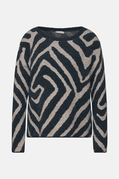 Trui met ronde hals Multicolor - STREET ONE