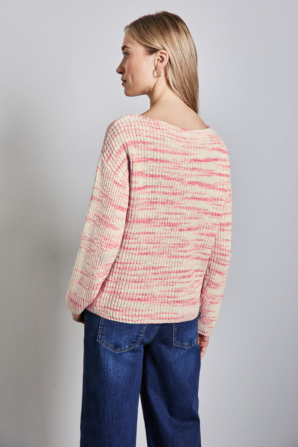 Pull col rond Multicolore - STREET ONE