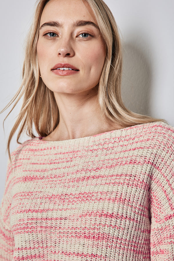 Pull col rond Multicolore - STREET ONE