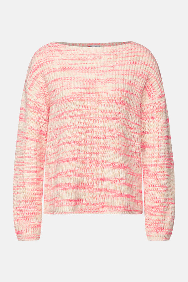 Pull col rond Multicolore - STREET ONE