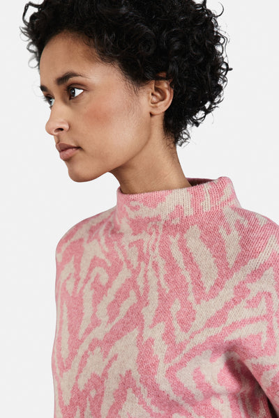 Pull col montant CORAIL - STREET ONE