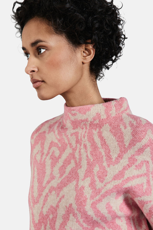 Pull col montant CORAIL - STREET ONE
