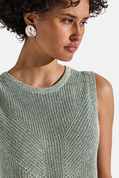 Top (sans manches) Vert - STREET ONE