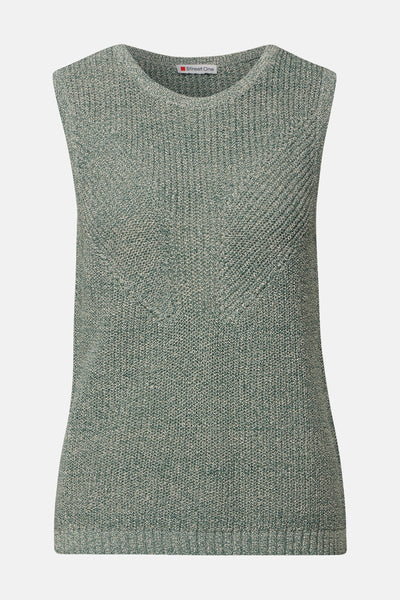 Top (sans manches) Vert - STREET ONE