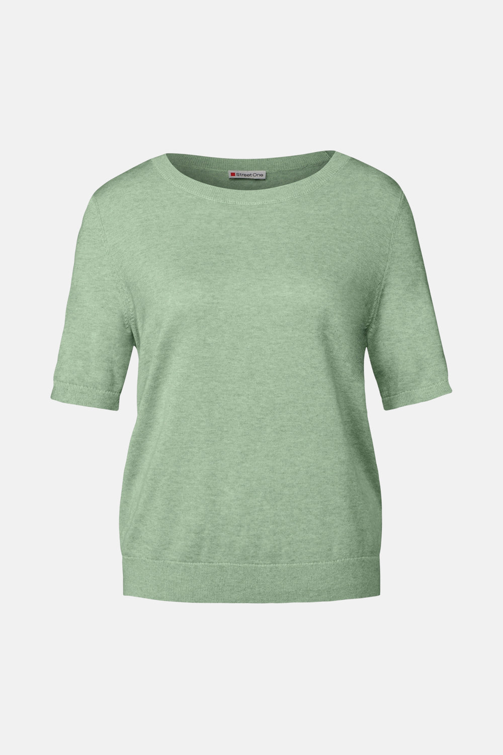 Top uni manches courtes Vert - STREET ONE