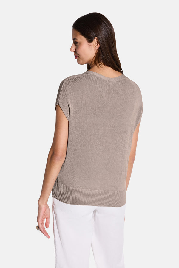 Top (korte mouwen) Beige - STREET ONE