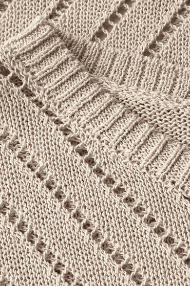 Trui met ronde hals beige - STREET ONE