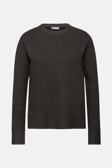 Pull à col rond - brun