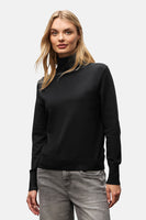 Pull col montant noir - STREET ONE