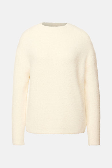 Trui met ronde hals ecru - STREET ONE