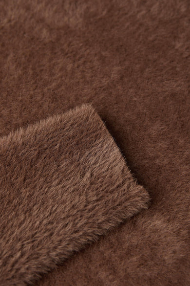 Trui met ronde hals bruin - STREET ONE