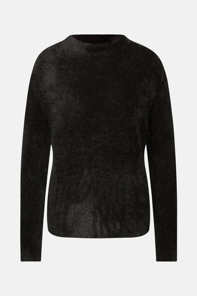 Trui met ronde hals bruin - STREET ONE