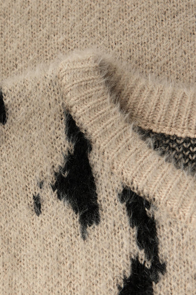 Trui met ronde hals multicolor - STREET ONE