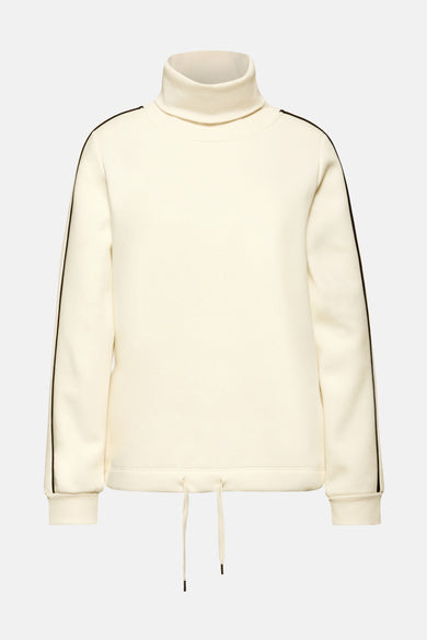 Trui met rolkraag ecru - STREET ONE