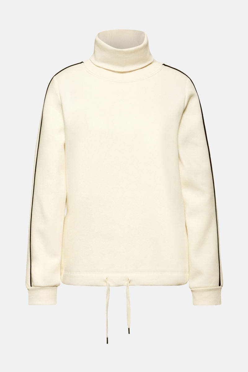 Trui met rolkraag ecru - STREET ONE