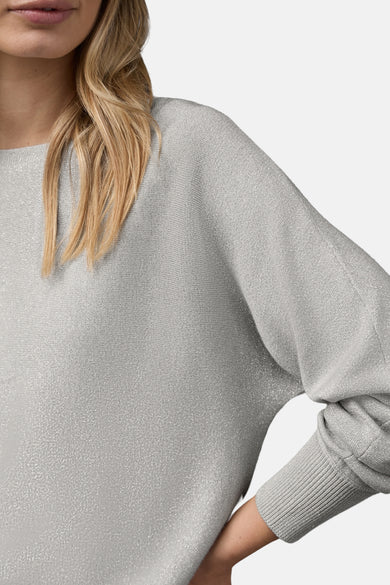 Top (lange mouwen) zilver - STREET ONE