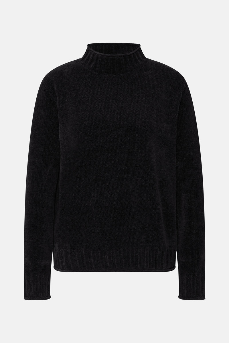 Trui met rolkraag zwart - STREET ONE
