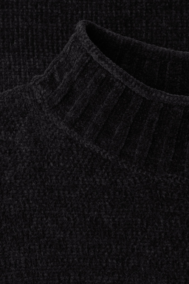 Trui met rolkraag zwart - STREET ONE