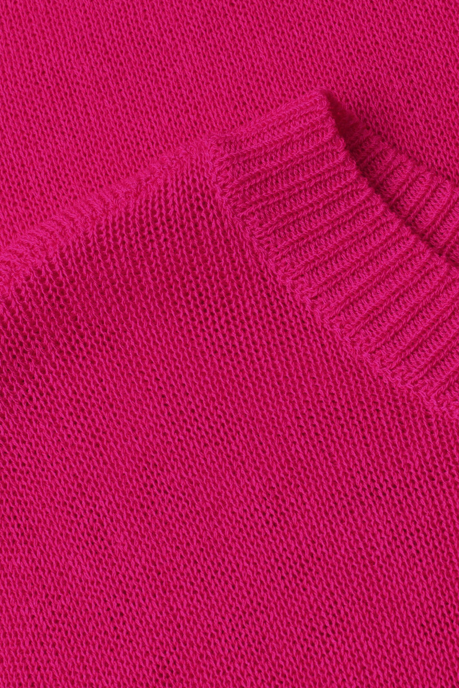 Trui met ronde hals roze - STREET ONE