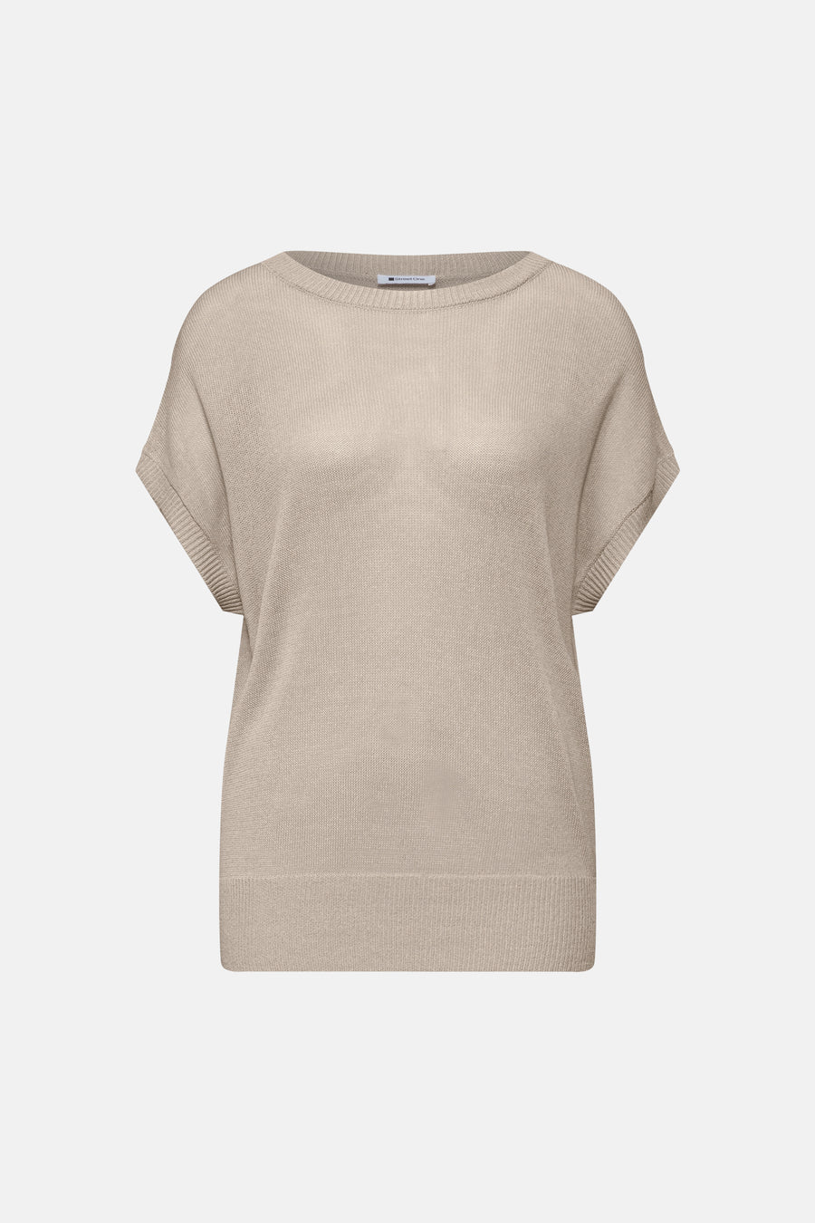 Trui met ronde hals beige - STREET ONE
