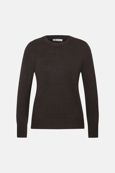 Pull col rond brun - STREET ONE
