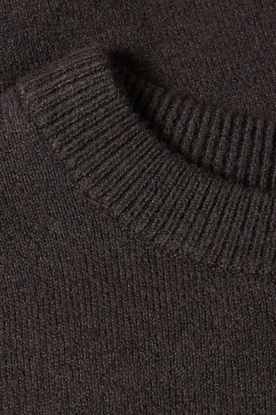 Pull col rond brun - STREET ONE