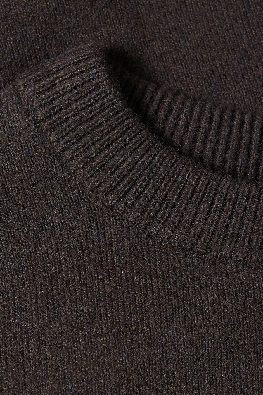 Pull col rond brun - STREET ONE
