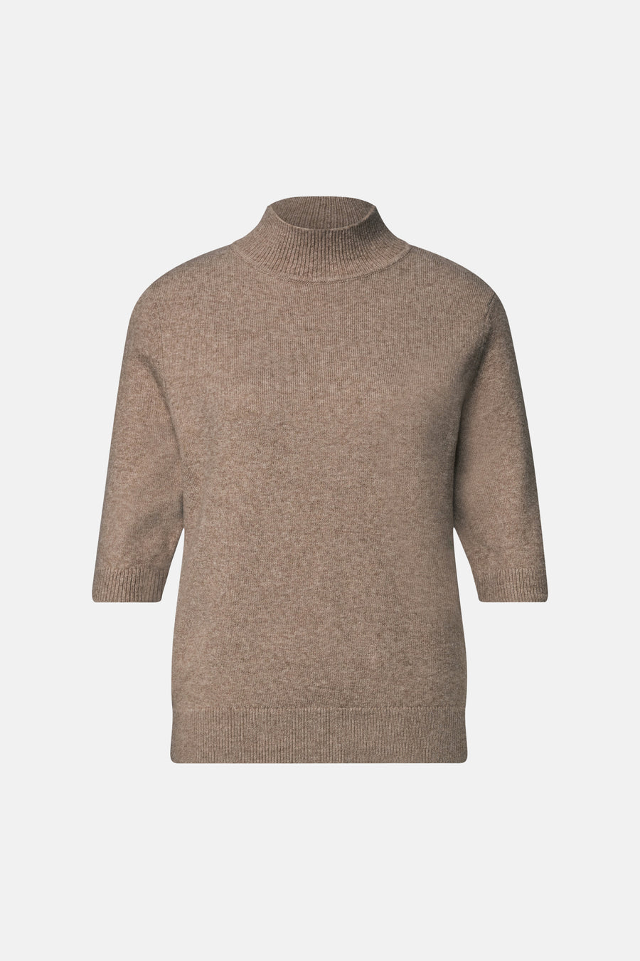 Dames tops pull korte mouw beige - STREET ONE