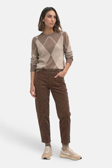 Pull col rond beige - STREET ONE
