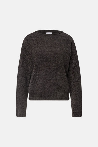 Pull col rond brun - STREET ONE