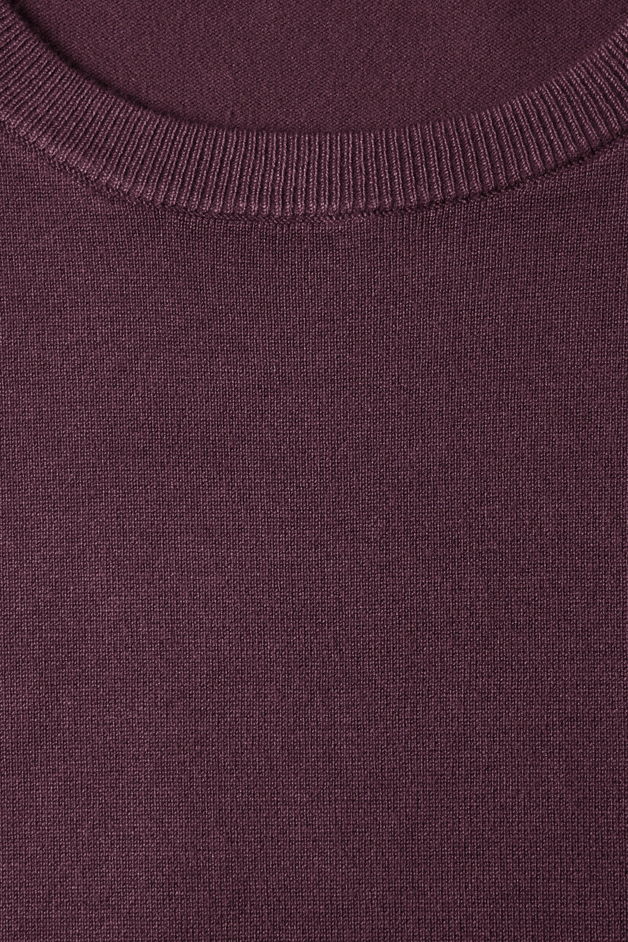 Pull col rond rouge - STREET ONE