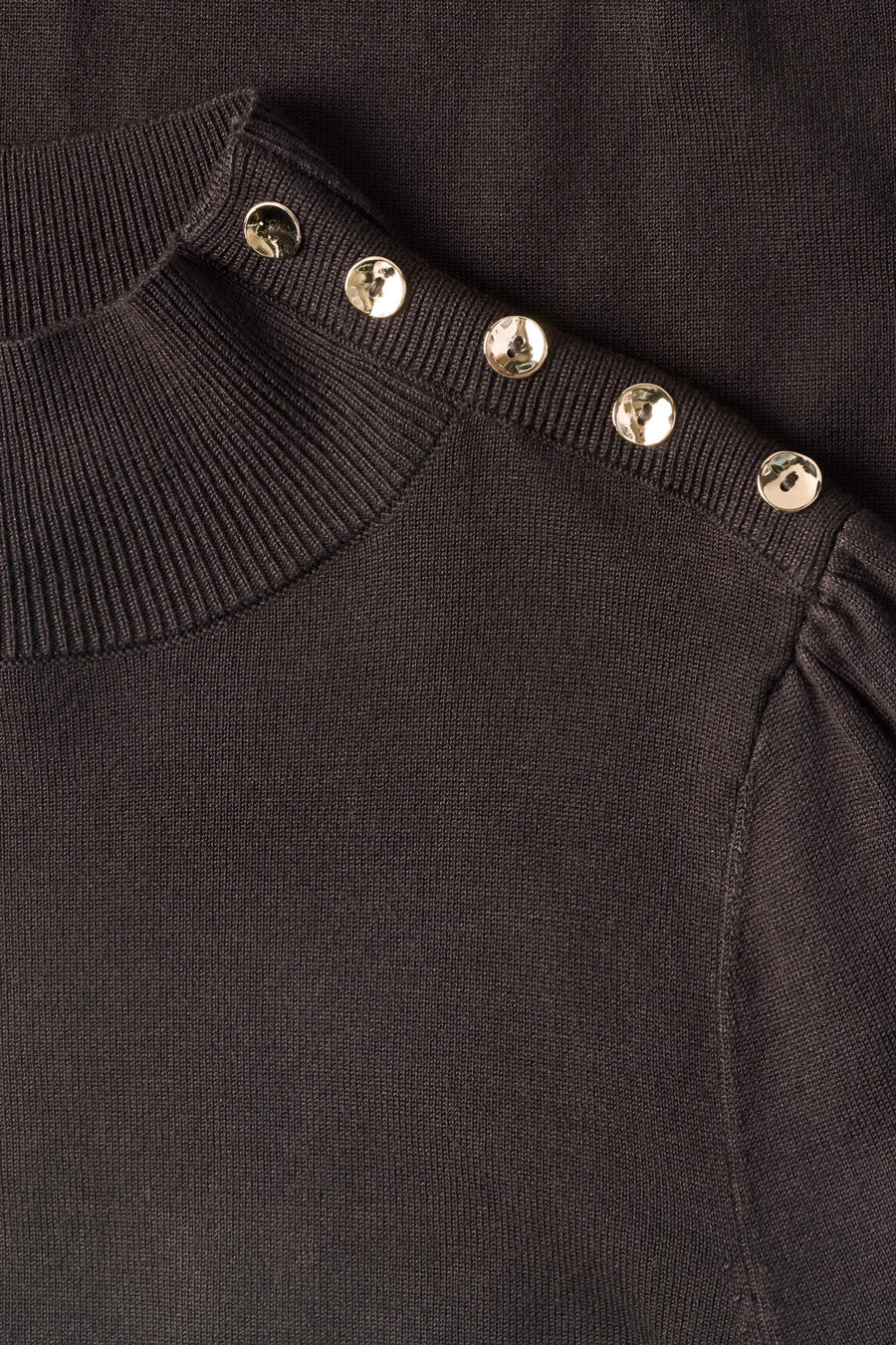 Pull col rond brun - STREET ONE