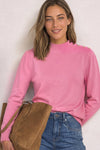 Pull col rond rose - STREET ONE