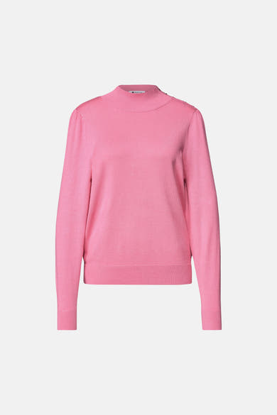 Pull col rond rose - STREET ONE