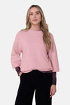 Pull col rond rose - STREET ONE