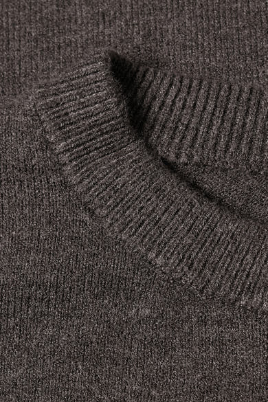 Pull col rond brun - STREET ONE