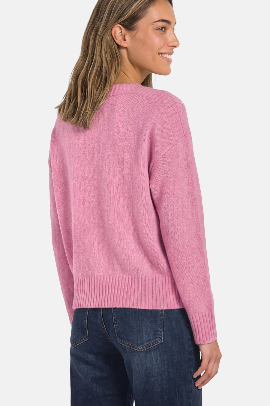 Pull col rond rose - STREET ONE