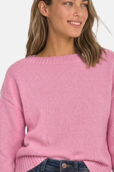 Pull col rond rose - STREET ONE