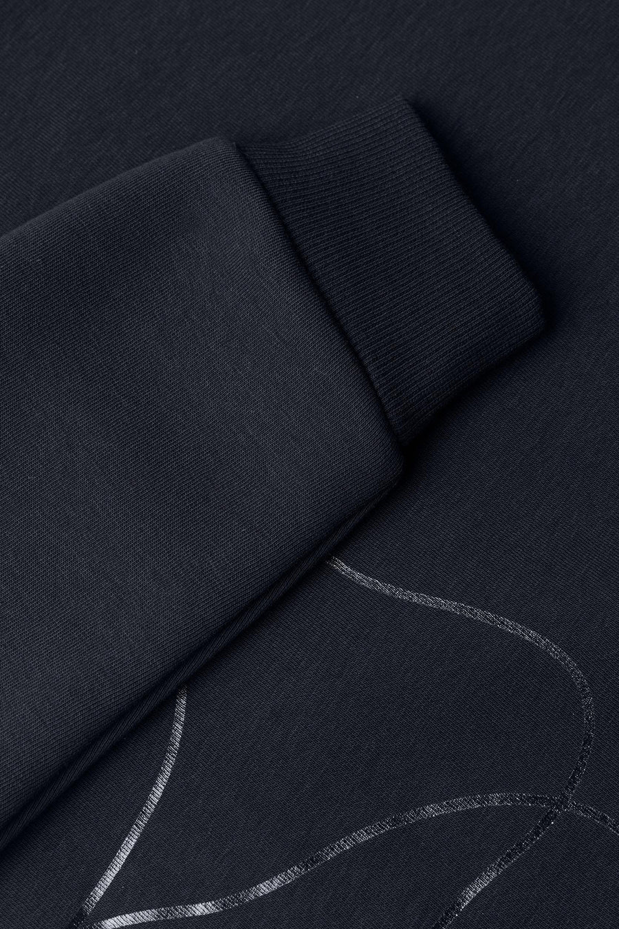 Sweater O hals - blauw