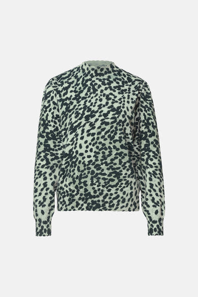 Pull col rond vert - STREET ONE