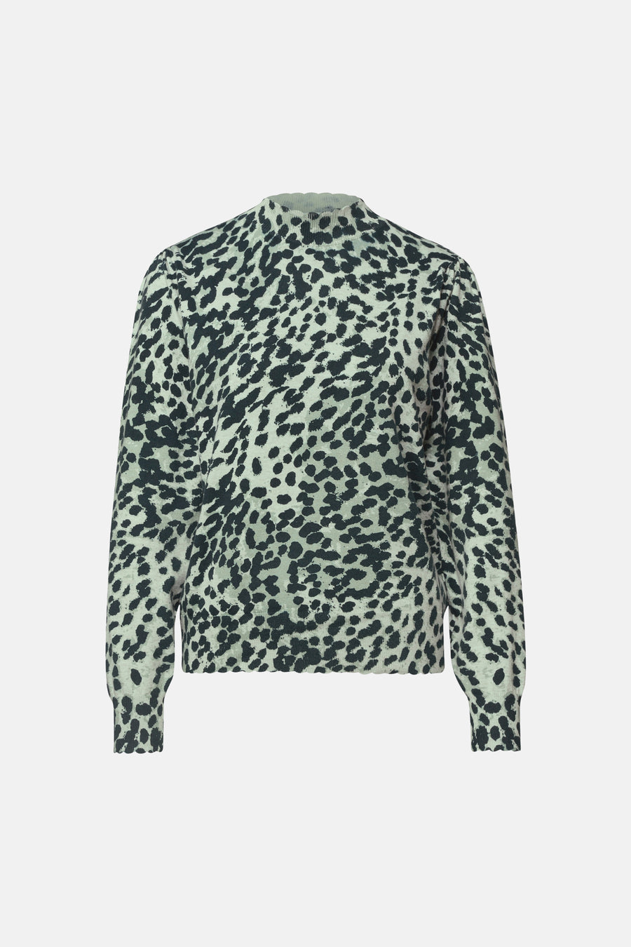 Pull col rond vert - STREET ONE
