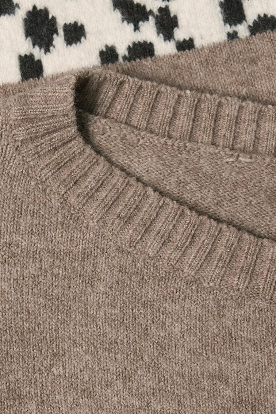 Pull col rond multicolore - STREET ONE