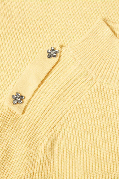 Pull col rond jaune - STREET ONE