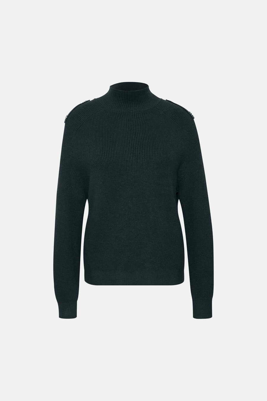 Pull col rond vert - STREET ONE