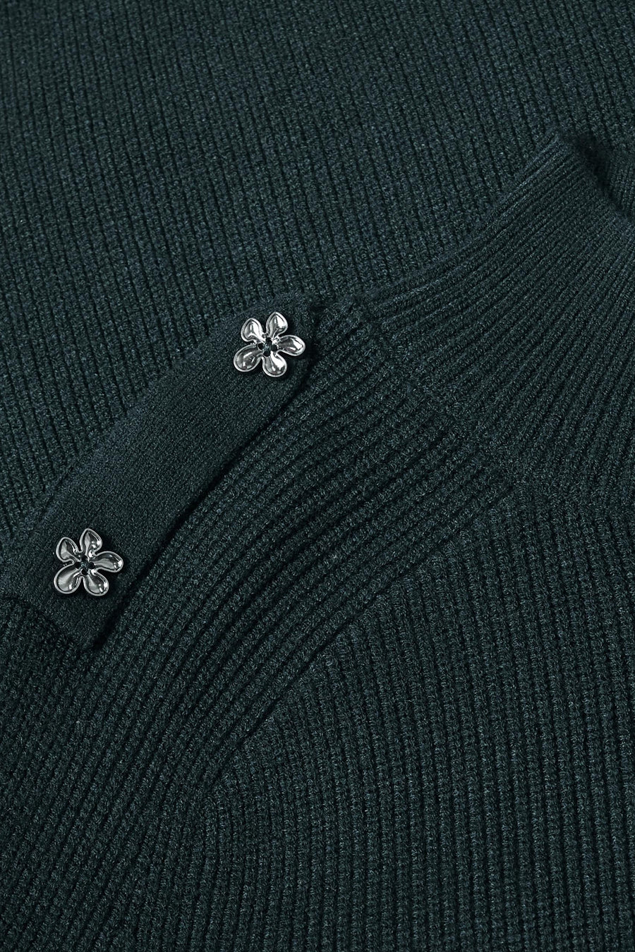 Pull col rond vert - STREET ONE
